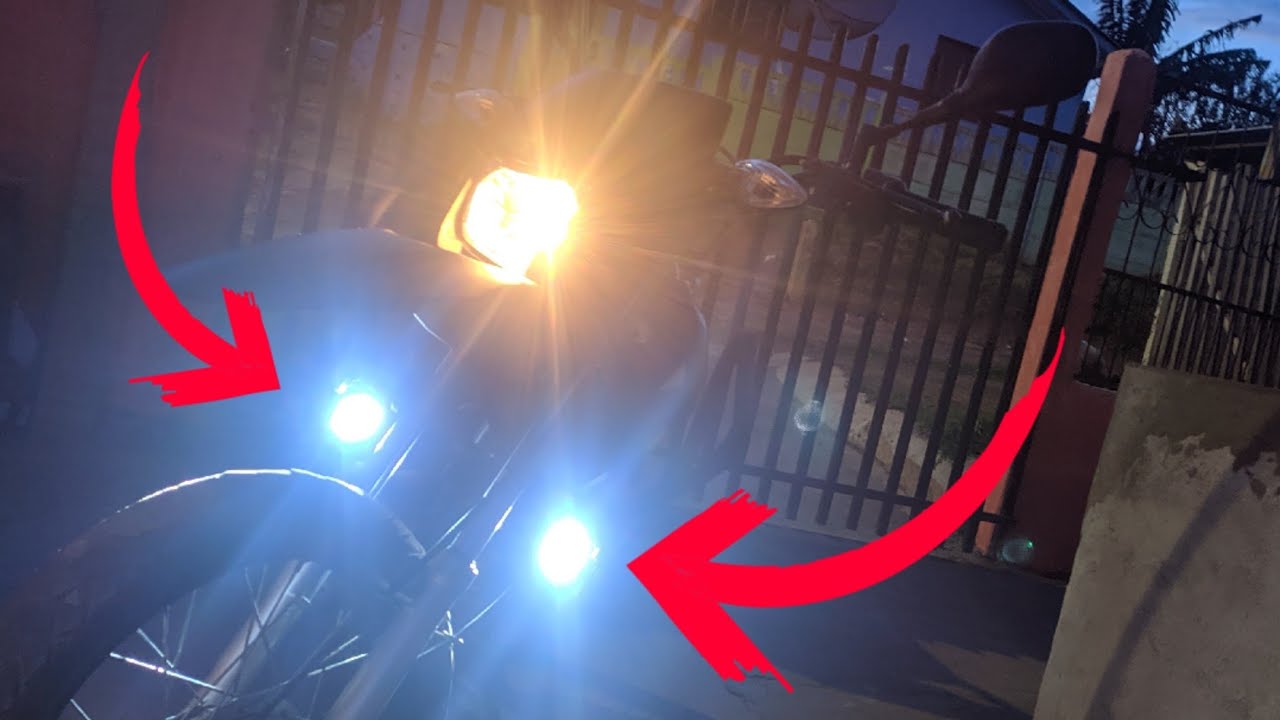 Como instalar farol de milha na moto.(passo a passo completo)
