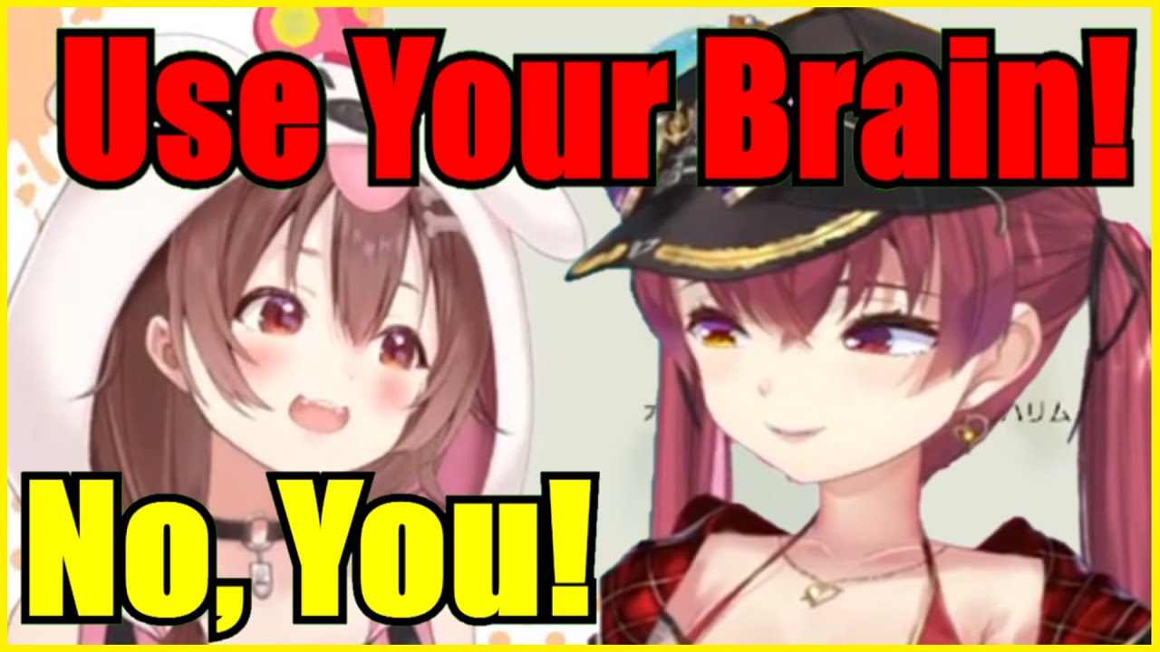 Marine & Korone: Reversi Psychological Warfare【Hololive | Eng Sub】