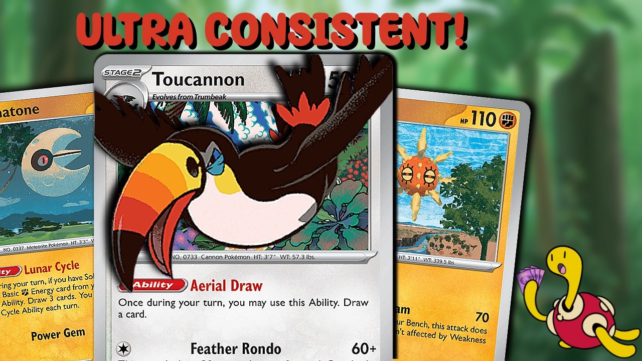 Как там говорят? Убить одну птичку двумя камнями? Колода покемонов Toucannon для Pokemon TCG.