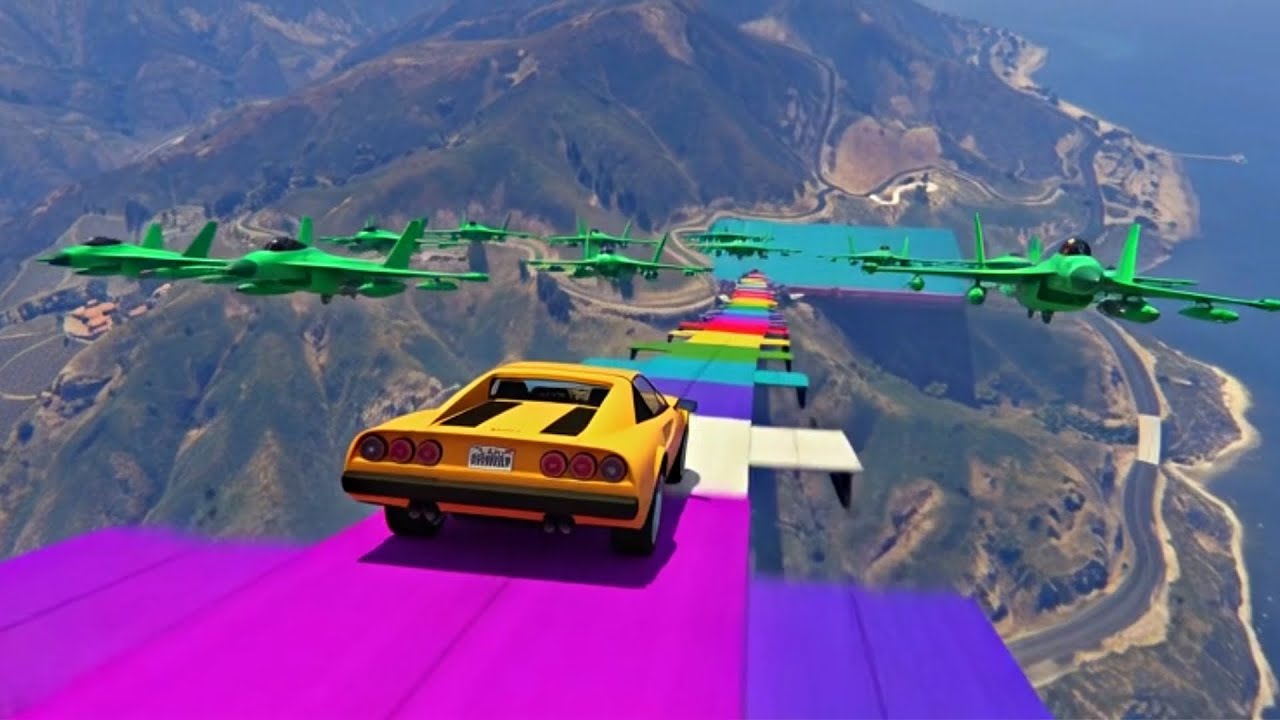 NOUVEAUX VÉHICULES DU DLC SUR MEGA RAMP… ILS RAGE QUITTENT TOUS 😭