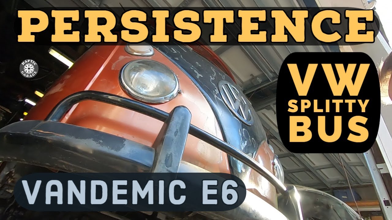 Fighting Stubborn Parts and Questionable Modifications VW Split Window Bus Restoration Vandemic E6