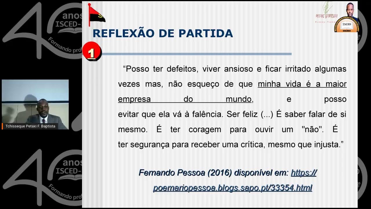 Reflex&atilde;o relativa sobre o 22 de Novembro
