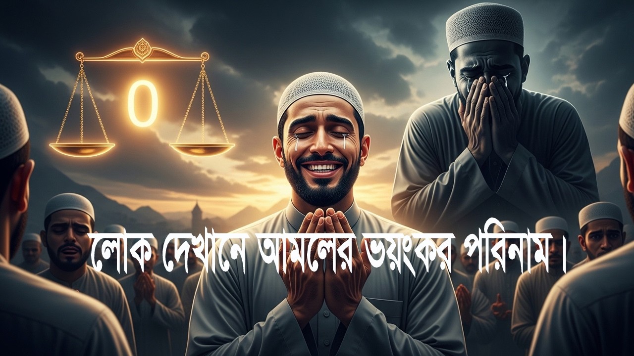নিয়ত নষ্ট হলে ইবাদতের পরিণতি | লোক দেখানো আমলের ভয়ংকর শিক্ষা | ইসলামিক গল্প