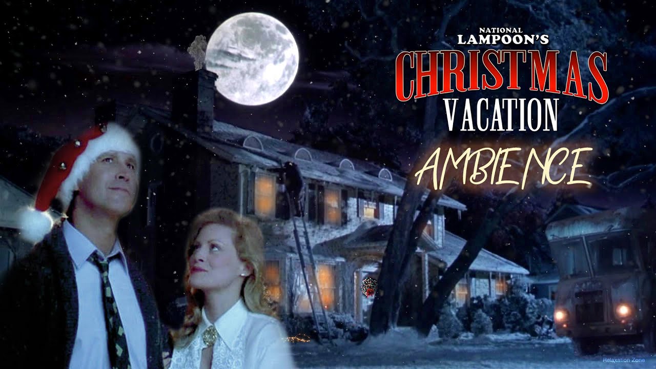 CHRISTMAS VACATION 🎄AMBIENCE I Relaxing Christmas Music, Gentle Snowfall