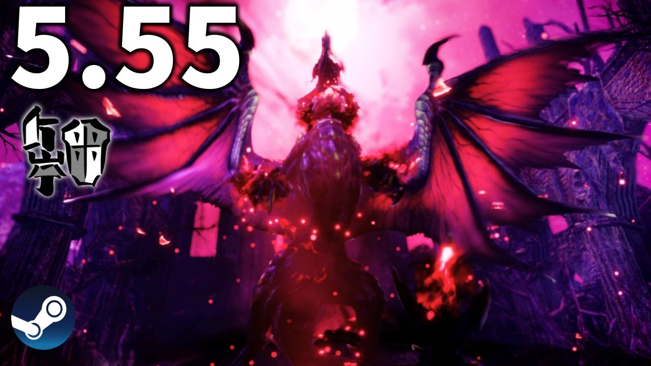 [MHR:SB DEMO/PC]メル・ゼナ討伐 ガンランス 5'55 Malzeno  Gunlance