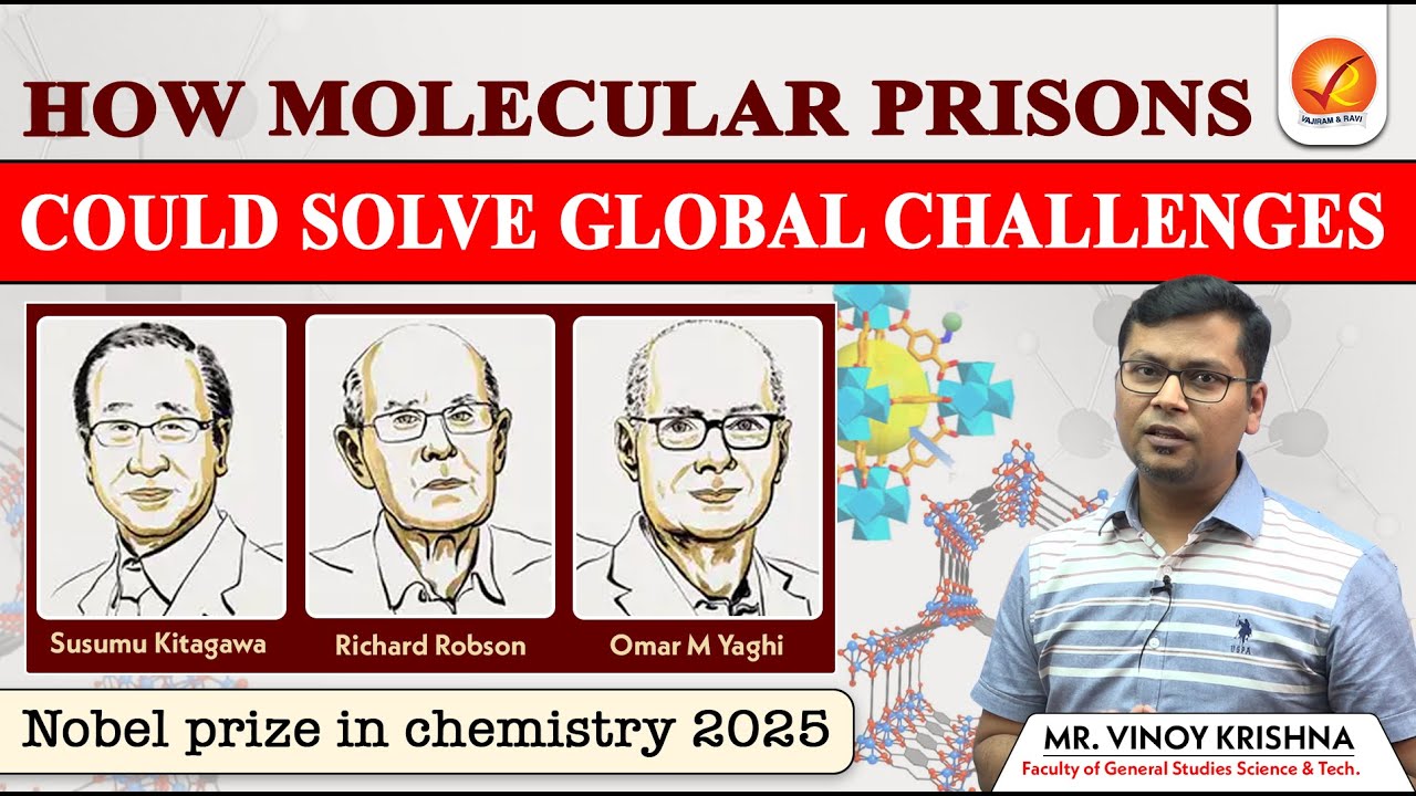 Nobel Prize in Chemistry 2025 Explained | Metal-Organic Frameworks and their Global Impact.