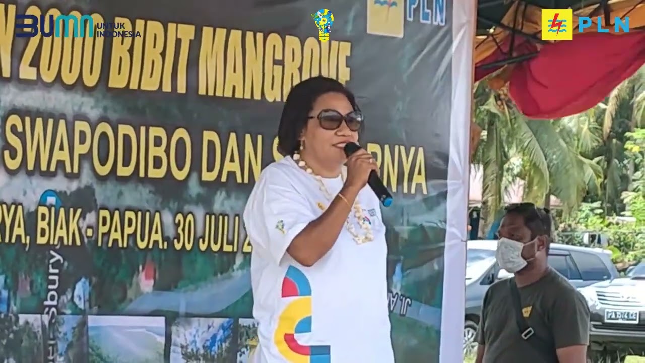 Video Penanaman Mangrove PLN UP3 Biak