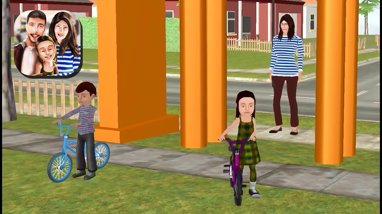 Virtual Mom and Dad - Family  Simulator (Evening Routine) - Gameplay Walkthrough