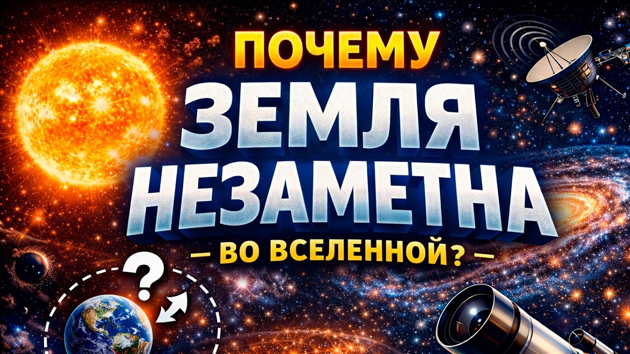 Почему Земля НЕЗАМЕТНА во Вселенной пугающая правда о наших реальных масштабах