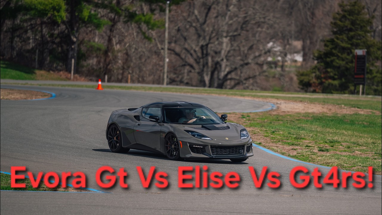 Lotus vs Lotus vs Porsche! | First Stint of the day with Elise and Evora GT!