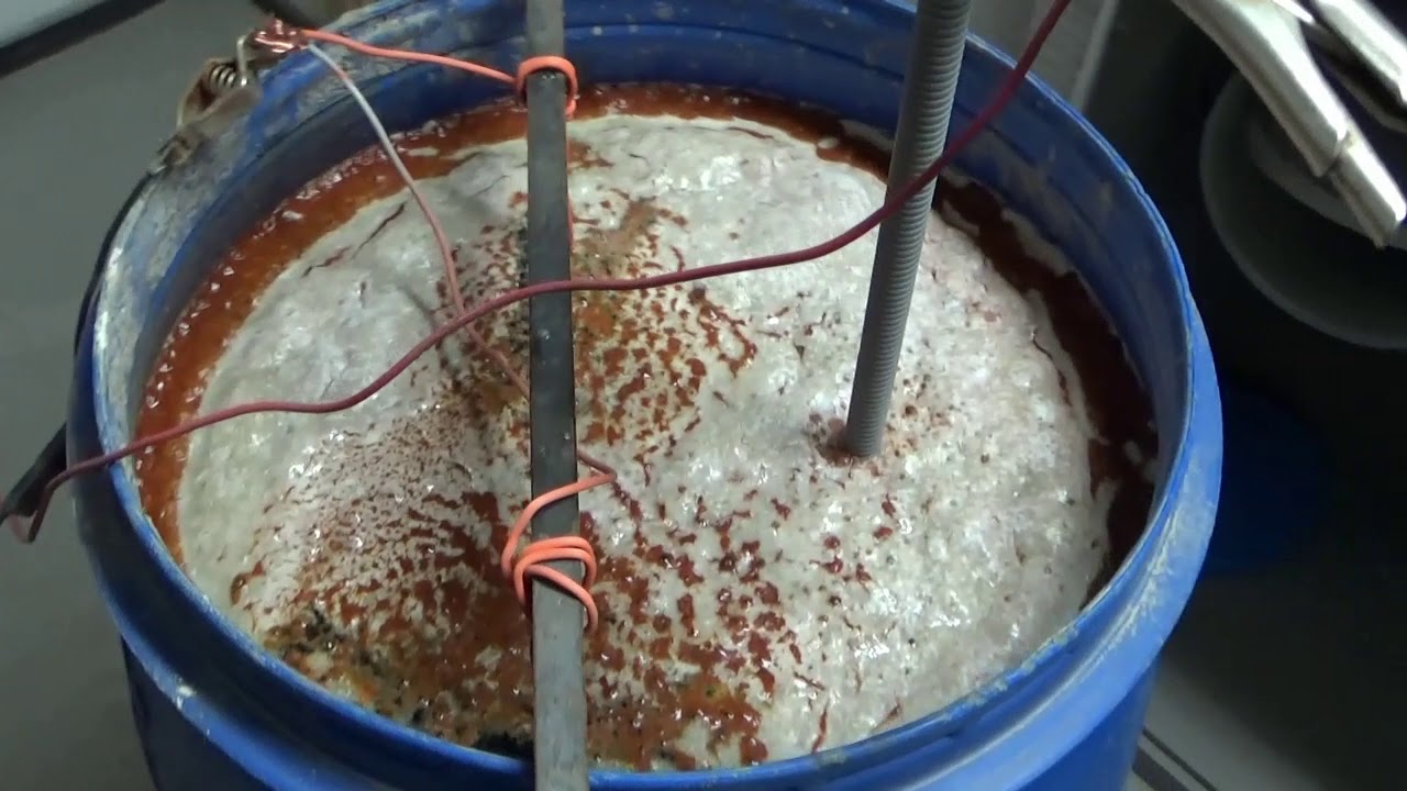 Avrosta med elektrolys Del 1