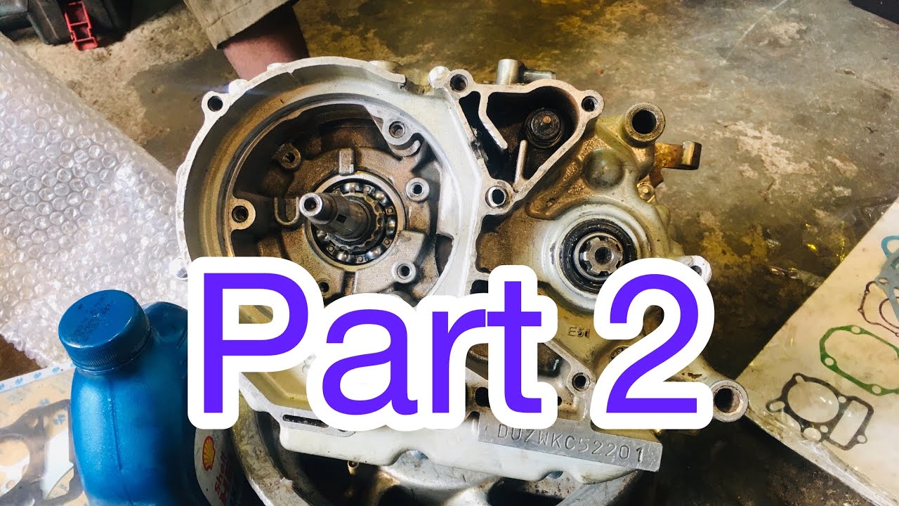 Bajaj boxer bm 100 engine rebuild/assembly part 2
