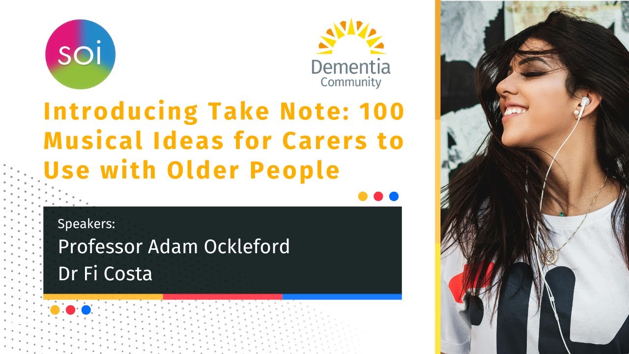 Take Note: 100 Musical Ideas for Carers to Use with Older People w/ Adam Ockelford & Fi Costa