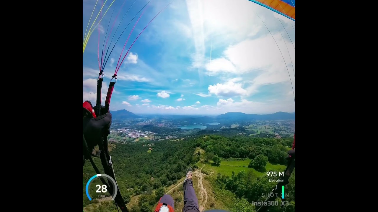 Paragliding flight from Trucetti - Giaveno (TO) Italy  #paraglider #paragliding #paraglidingpilot