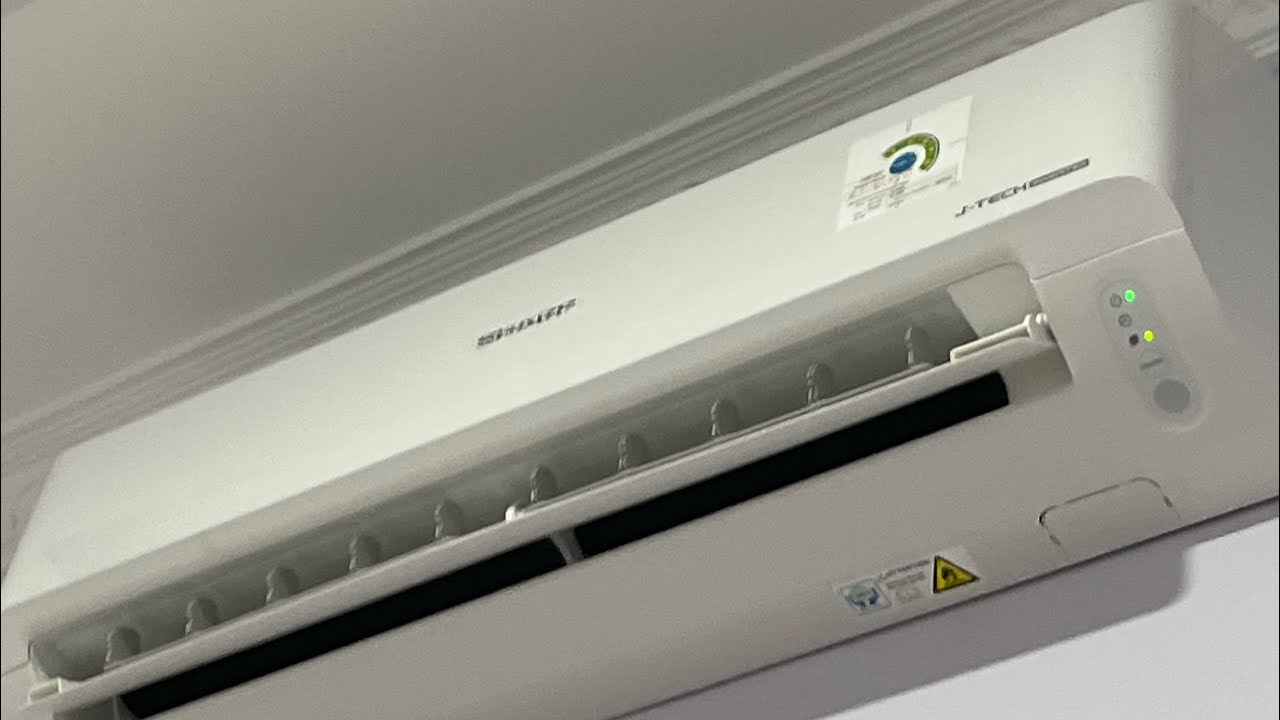 Kondisi Setelah Pemasangan Ac Sharp J-Tech inverter X6BEY | #inverter #video