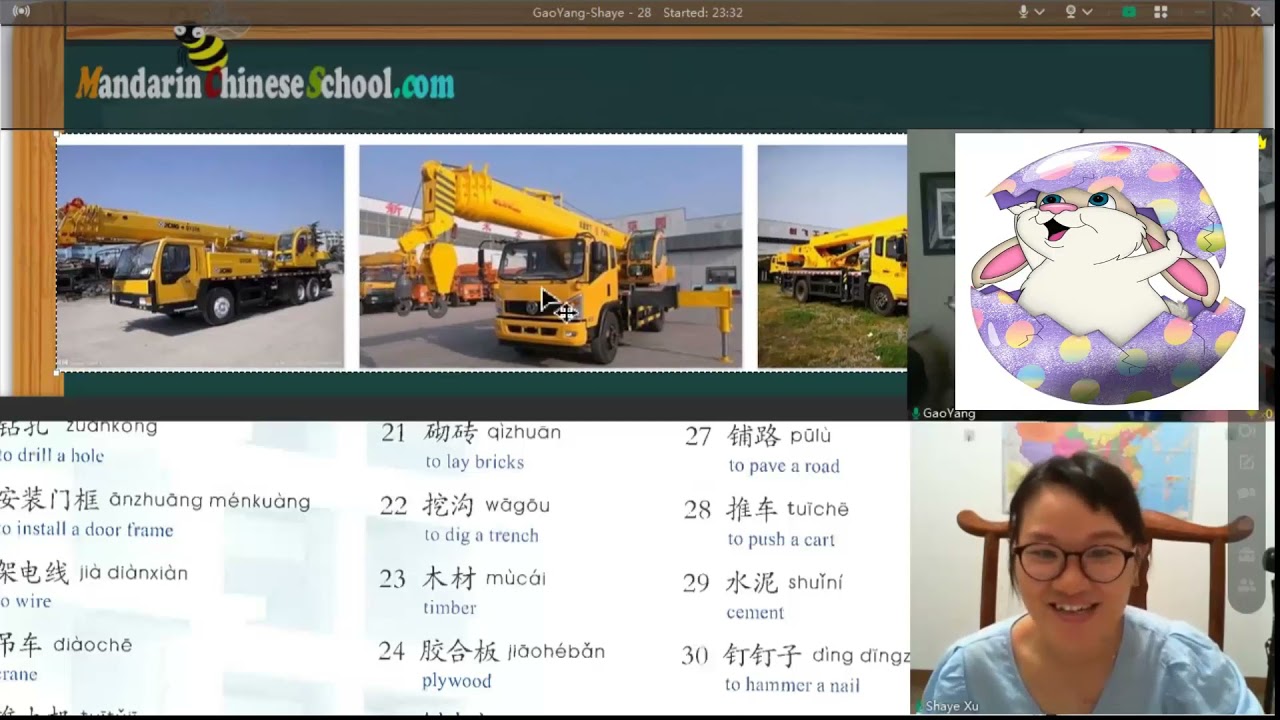 Chinese Picture Dictionary-Construction Site工地 part2