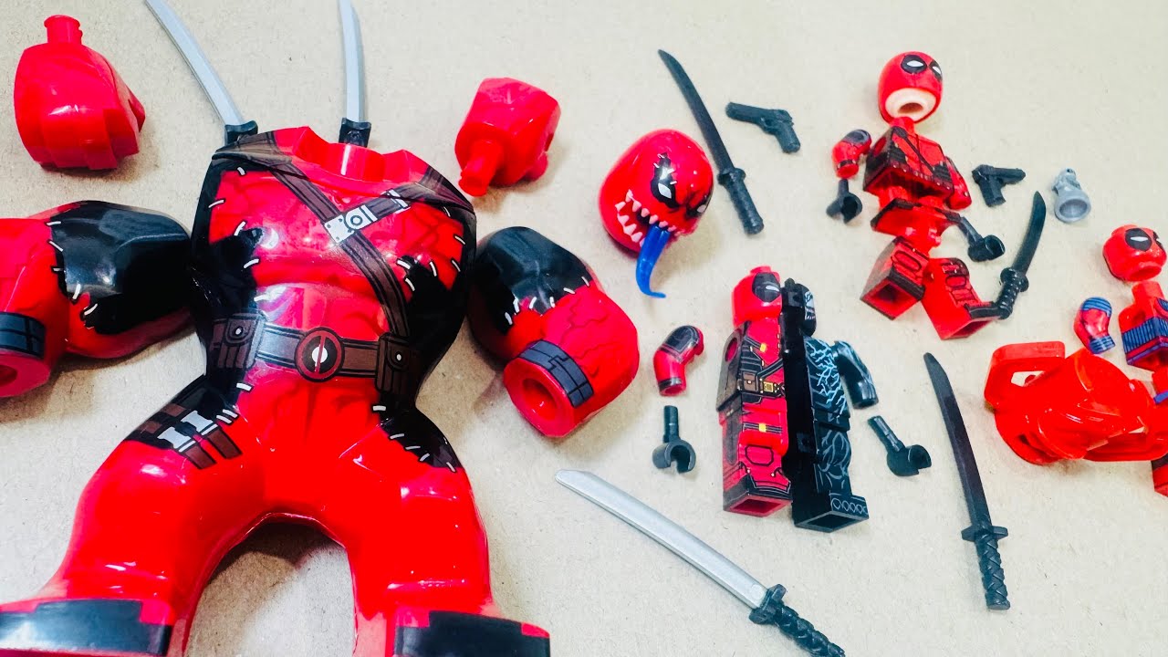 LEGO Venompool | Deadpool | Galactus | Minifigures Lego unofficial #lego #venom #deadpool