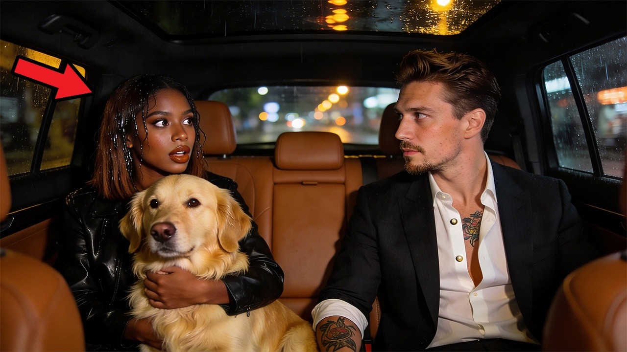 She Chased Her Puppy Into the Mafia Boss's Car   Her Dog Refused to Leave His Side