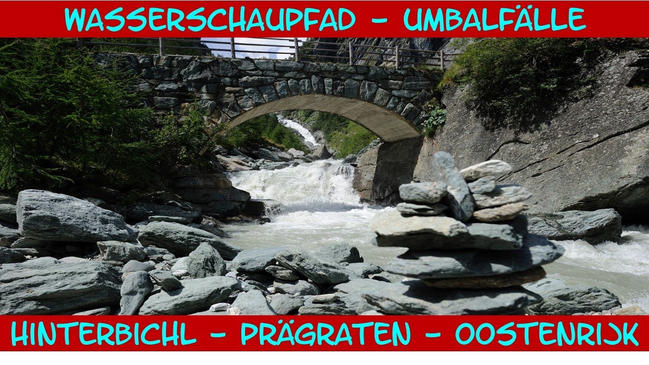 Rondwandeling via Wasserschaupfad naar de Umballfälle. Omgeving Hinterbichl (Prägraten) Oostenrijk