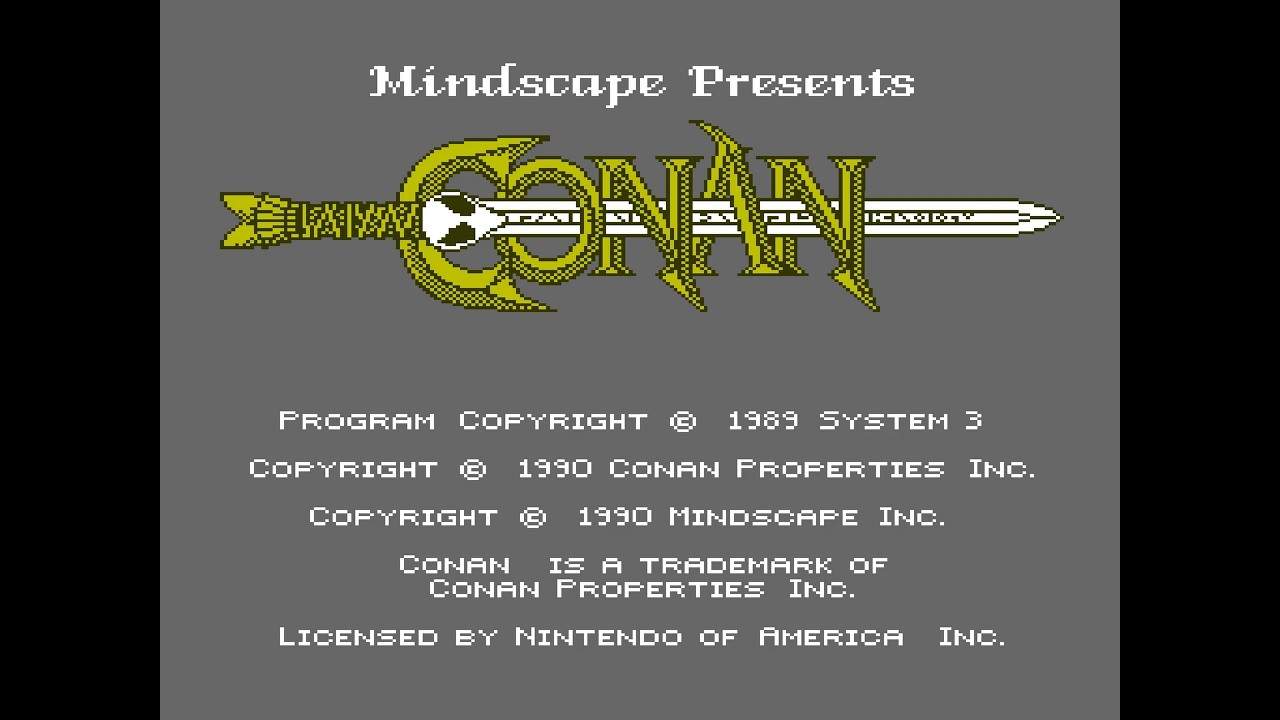 Conan: The Mysteries of Time (No Damage)