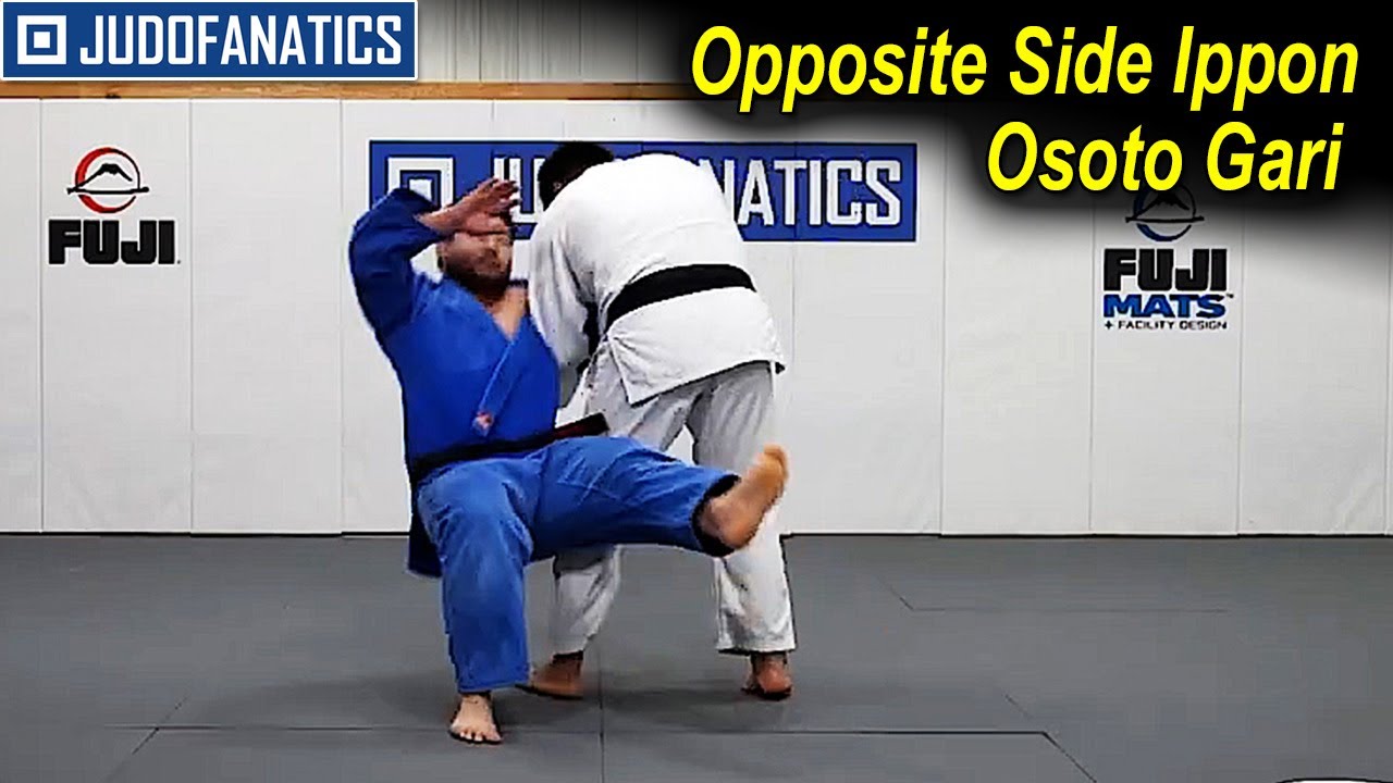 Opposite Side Ippon Osoto Gari by Cho Gu-ham