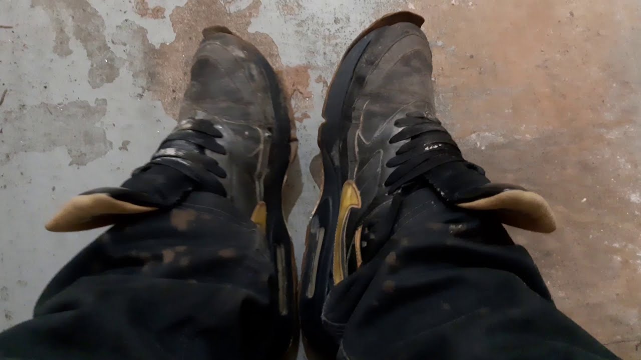 Nike air max BW classic black work trainers