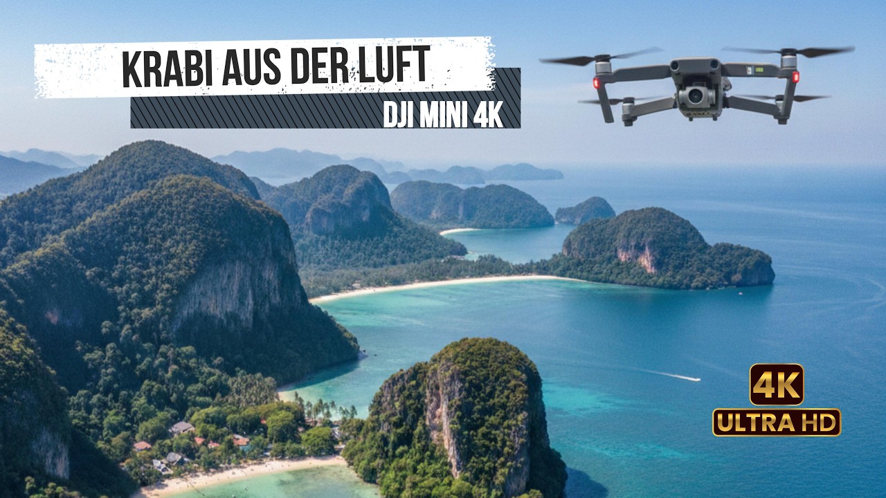 Krabi aus der Luft mit der DJI Mini 4K