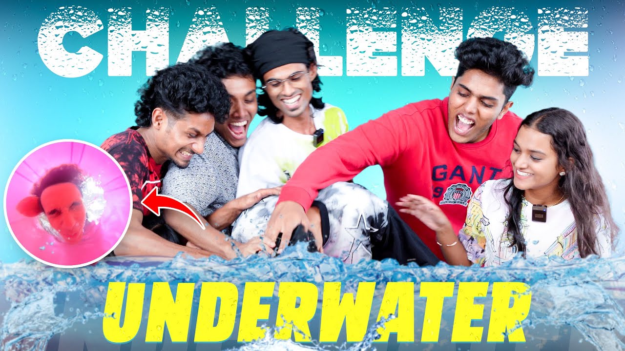UNDER WATER Challenge Bootcamp Boys 😂💦 പണി പാളി 😂 We Talks #wetalks
