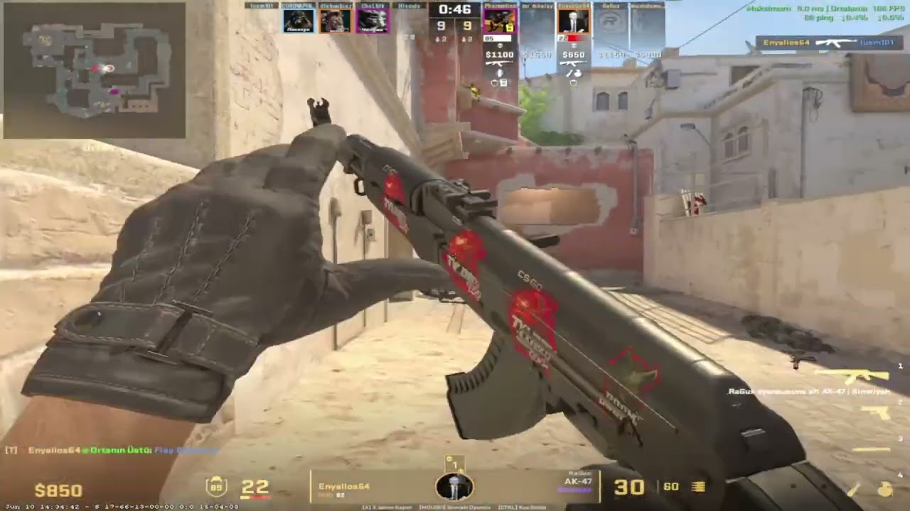 Faceit1300+ ELO - 7LVL - CS2 - MİRAGE