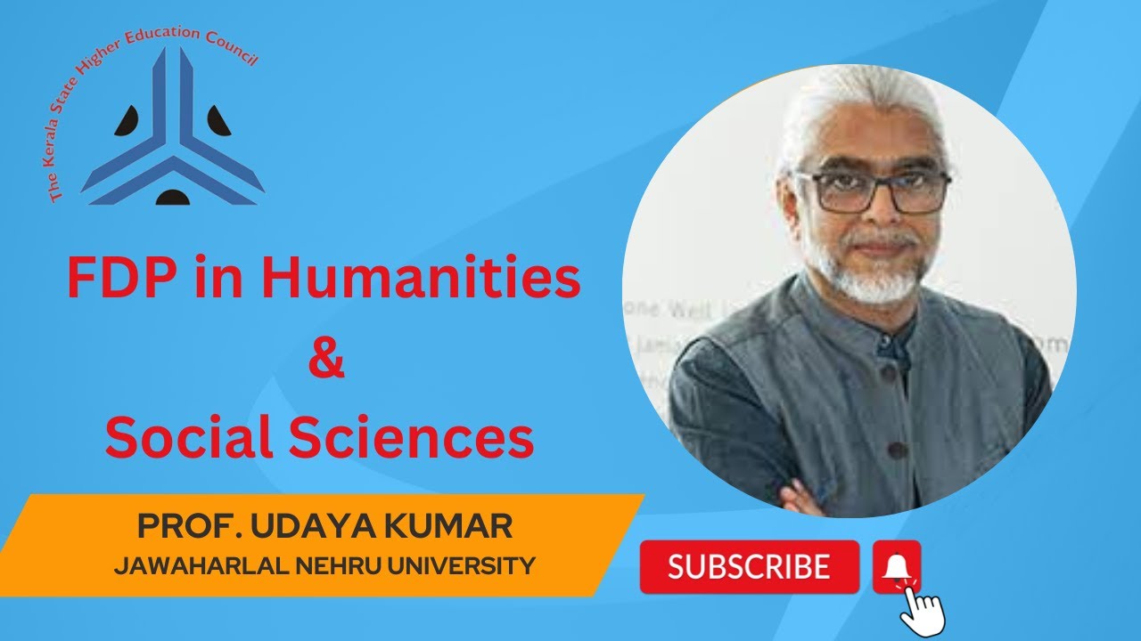 Prof. Udayakumar in FDP in Humanities and Social Science-Part 1