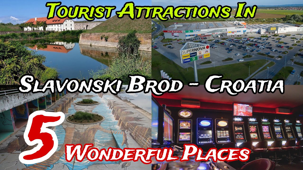 Top 5 Best Places to Visit in Slavonski Brod 😍 | Croatia 🇭🇷 