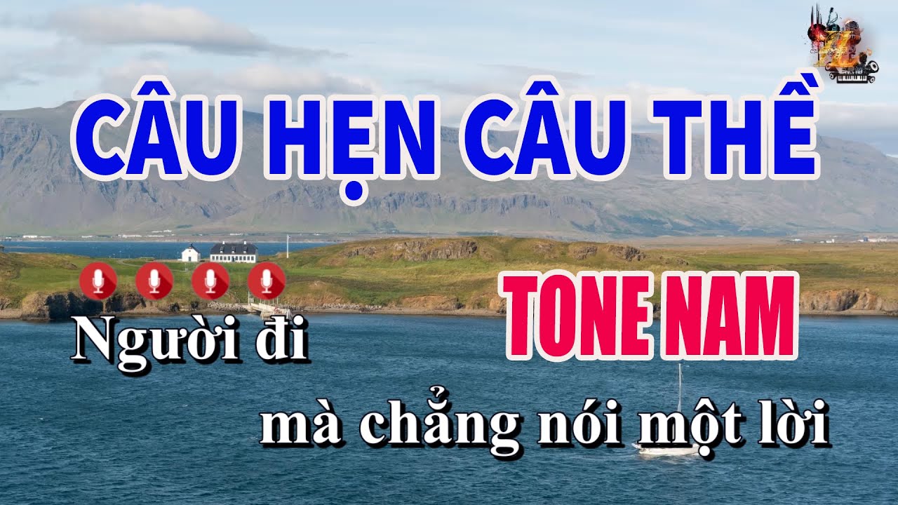 Karaoke Câu Hẹn Câu Thề Tone Nam | Nhạc Sống Nguyễn Linh