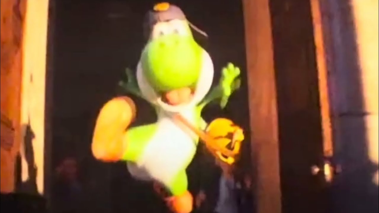 The Super Mario Galaxy Movie - Yoshi Being Chased, but it ends there.