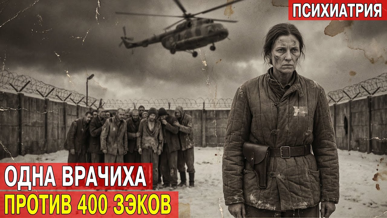 ОНА ЗАМЕНИЛА 8 ВРАЧЕЙ В ПCИХУШКE. Одна на 400 больных. Почему её не выпускали 3 года
