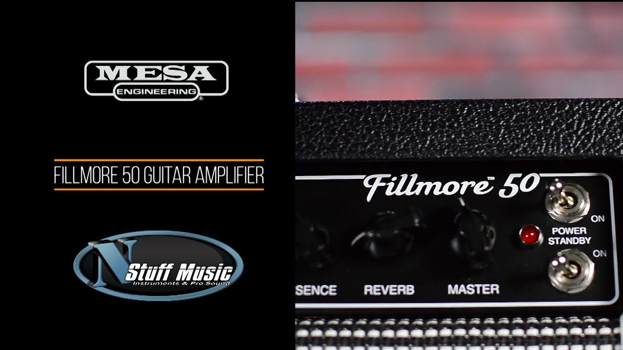 Комбоусилитель Mesa Boogie Fillmore 50 — подробный обзор