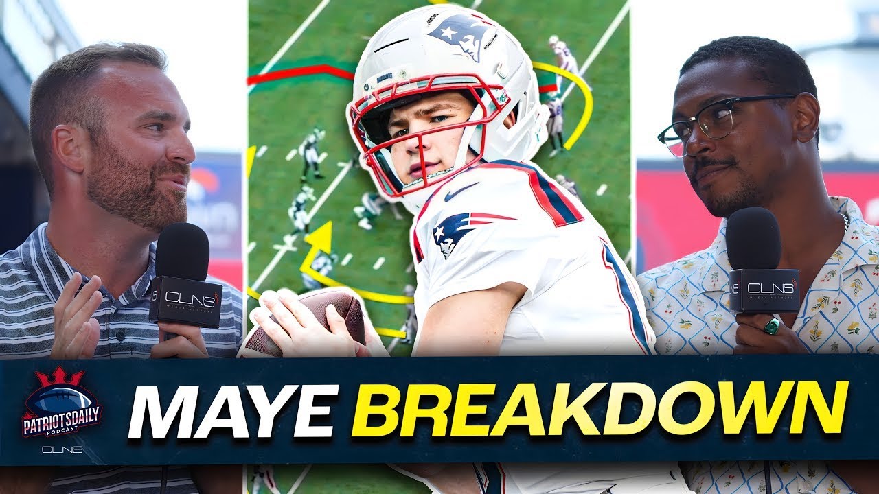 Breaking Down Drake Maye's TOP PLAYS from Win vs Jets | Patriots Daily FILM ROOM