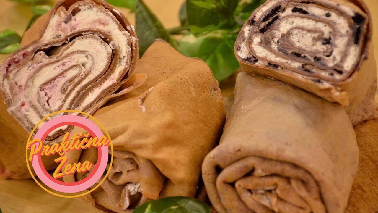 Praktična žena – Palačinka čoko-čiz burito