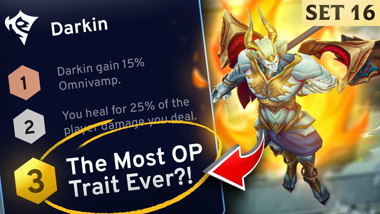 The Darkin Trait Is Not Balanced... Healed Me to a Mr. 100!