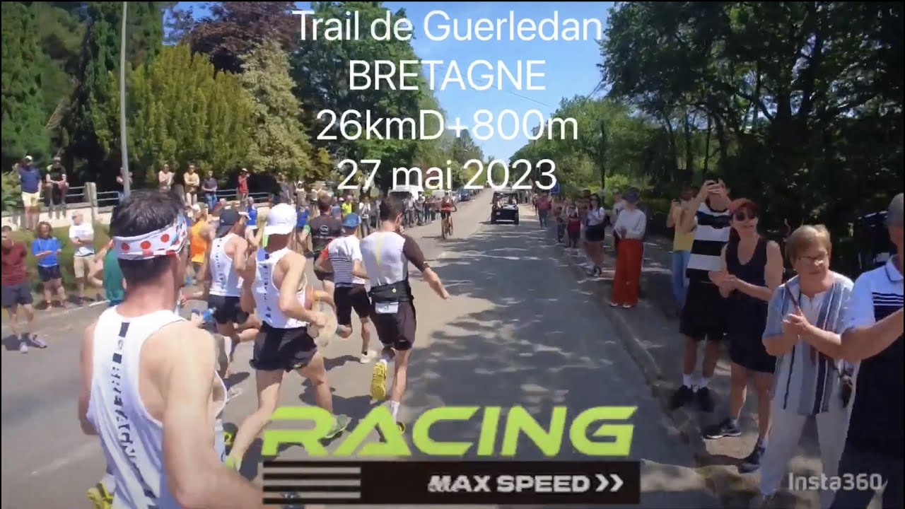 Trail de Guerledan Bretagne 27 Mai 2023 26km 800D+