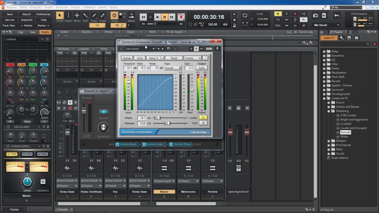 MASTERIZAÇÃO - COMO MASTERIZAR UMA MÚSICA NO CAKEWALK
