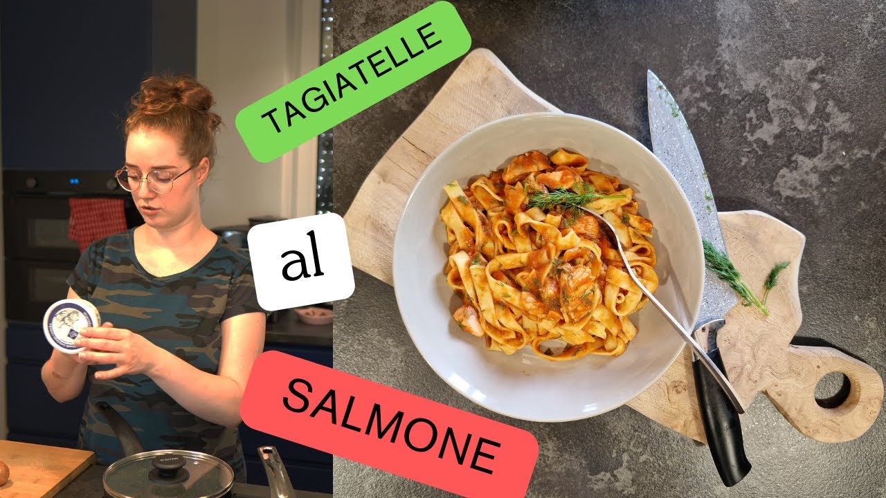 Tagliatelle al salmone - szybki i prosty przepis na najsmaczniejszy makaron z łososiem!