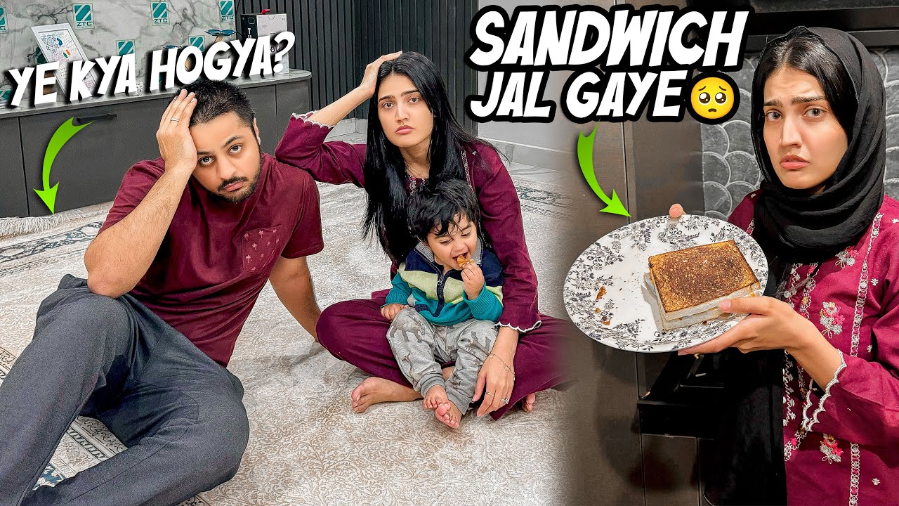 IFTAR MAI SANDWICH JAL GAYE 🥹 | Living Room Ka Rug Bara Agya 😂 | Ramadan Day 2 ♥️