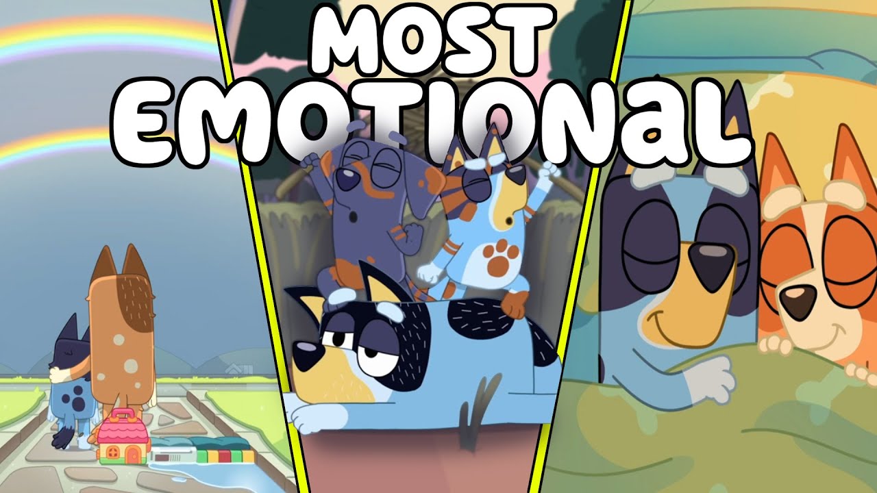 Top 10 MOST Emotional Bluey Episodes! (And Their Deeper Meanings)