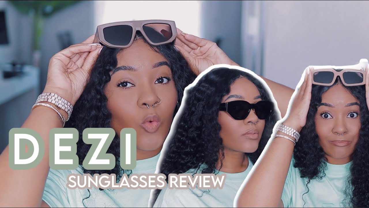 You NEED these sunglasses ! Dezi Sunglasses review 🤍 Round Face friendly review & Haul ✨