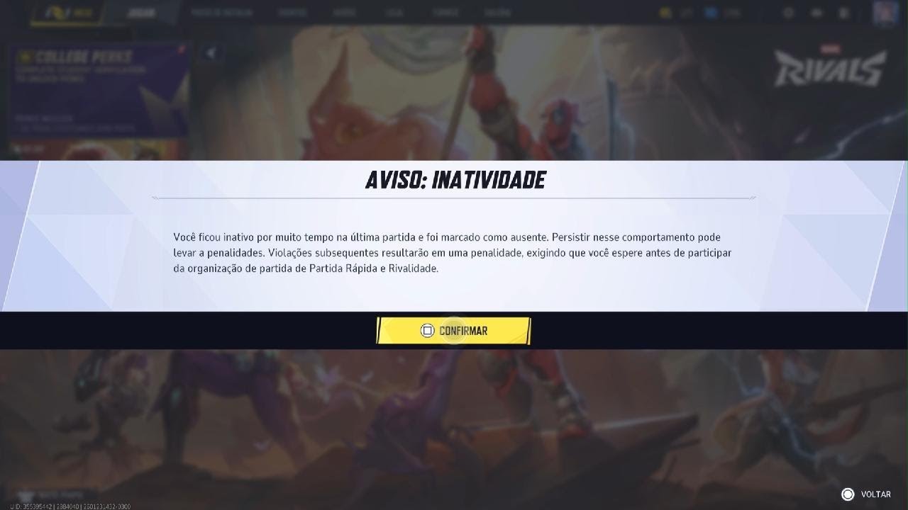 BACKLINE NO META RANKED MARVEL