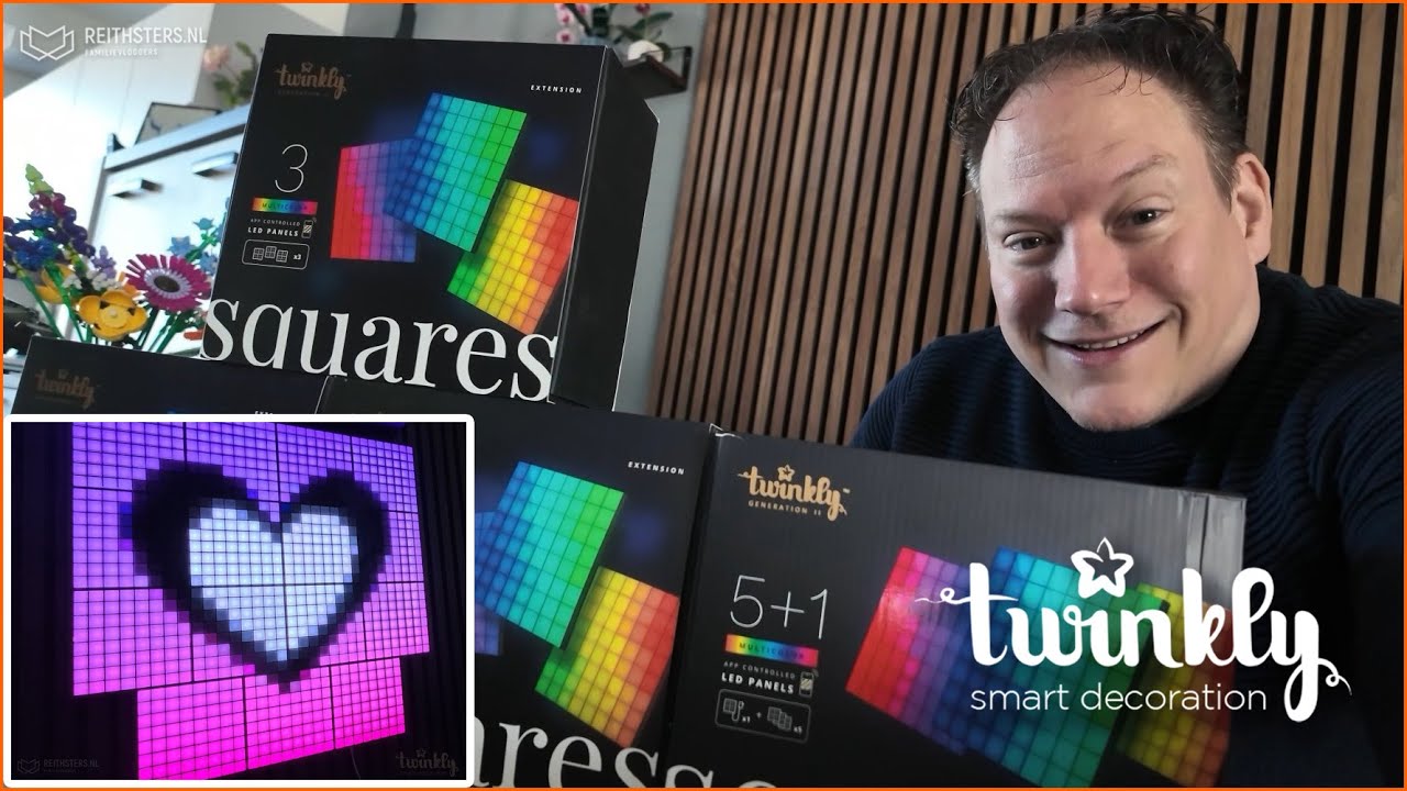WIJ HEBBEN NU AL EEN NIEUWE UITBREIDING VOOR KERST - TWINKLY SQUARES - VLOG 
