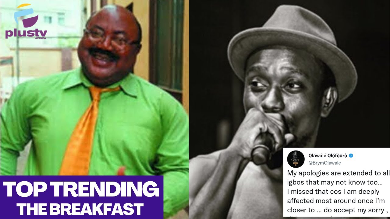 Papa Ajasco Stand-In Actor Femi Ogunrombi Dies |Singer Brymo Tenders Apology For Anti-Igbo Comments