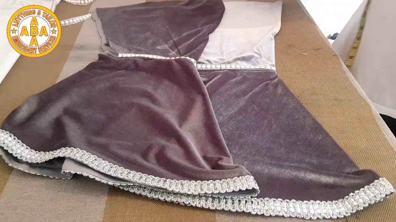 HOW TO MAKE MOROCCAN DRESS  TAILORING
