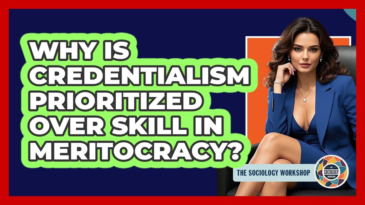 Why Is Credentialism Prioritized Over Skill In Meritocracy? - The Sociology Workshop