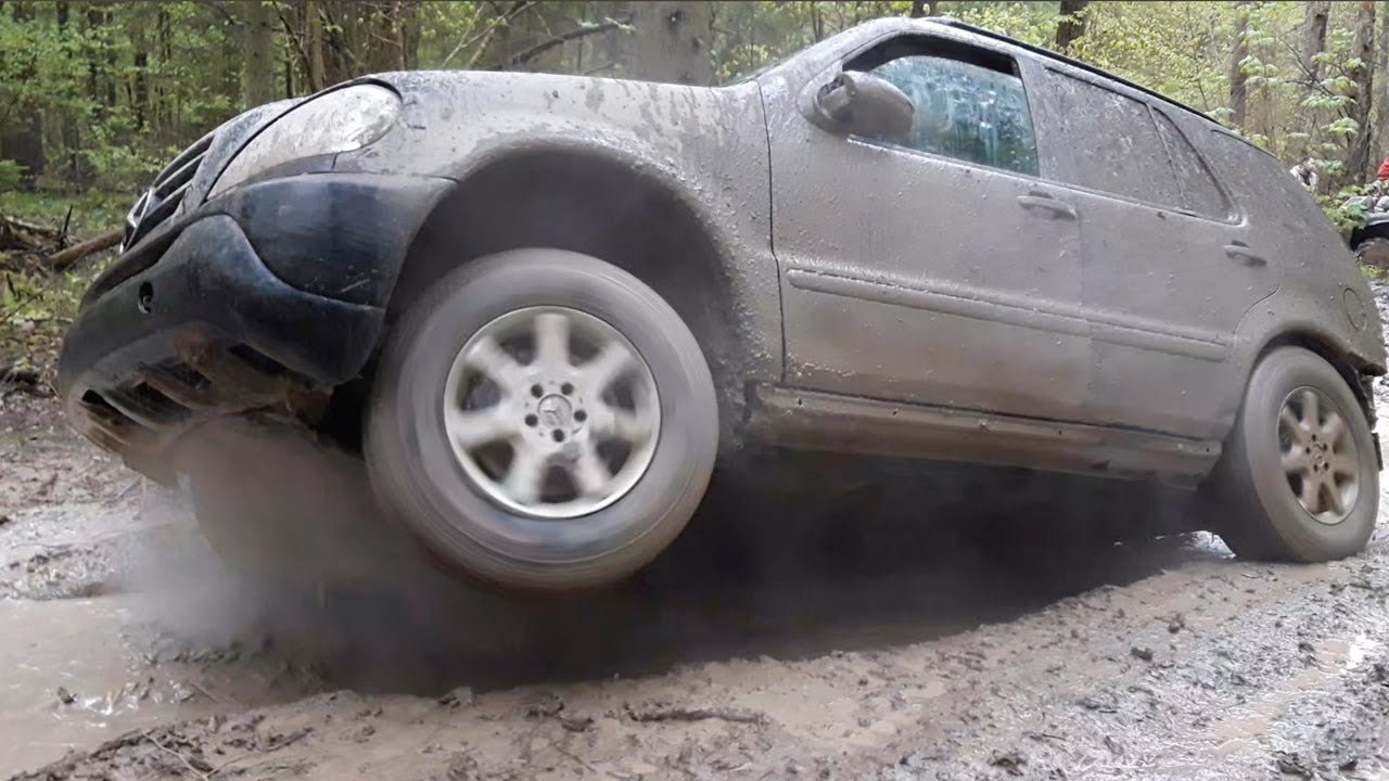 ML W163 Offroad: Лесная прогулка / forest ride